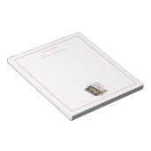 Bloc-note Professeur de deuxième année Anniversaire Apprécia (Incliné)