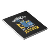 Bloc-note Professeur de mathématiques Calculer la gentilless (Incliné)