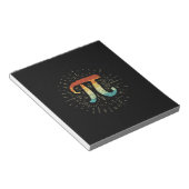 Bloc-note Professeur de mathématiques Cute Pi (Incliné)