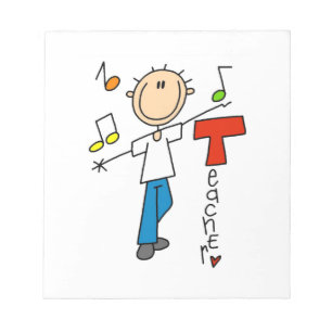 Bloc-note Professeur de Musique