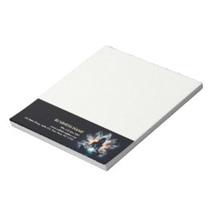 Bloc-note Professeur de Yoga Méditation Pose Brume Lumineuse