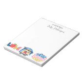 Bloc-note Professeur personnalisé meilleur enseignant jamais (Tourné)