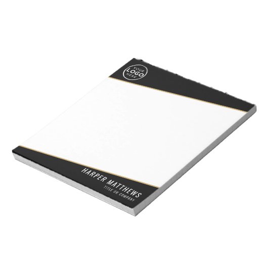 Bloc-note Professional Business Logo (Tourné)