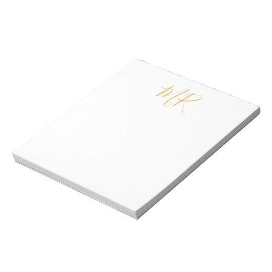 Bloc-note Professional Classical Monogram Minimalist Plain (Tourné)