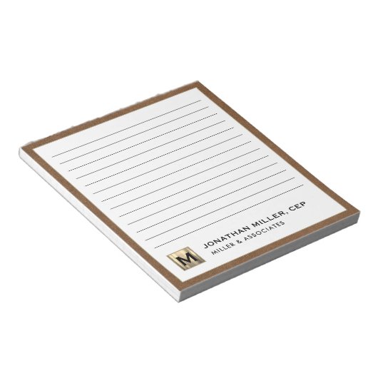 Bloc-note Professional Luxury Lined (Incliné)