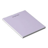 Bloc-note Professionnel Classique Unique Nom Propre Violet C (Incliné)