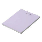 Bloc-note Professionnel Classique Unique Nom Propre Violet C (Tourné)