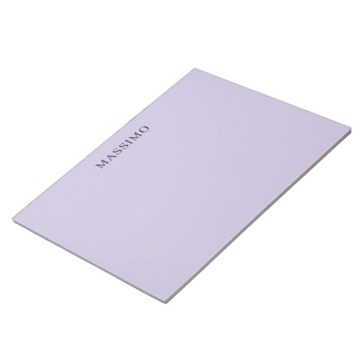 Bloc-note Professionnel Classique Unique Nom Propre Violet C (Incliné)