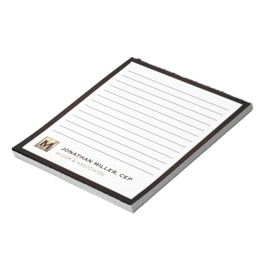 Bloc-note Professionnel Luxe Lined (Tourné)