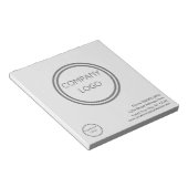 Bloc-note Professionnel personnalisé (Incliné)