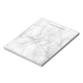 Bloc-note Professionnel Simple Minimaliste Gris Moderne (Tourné)