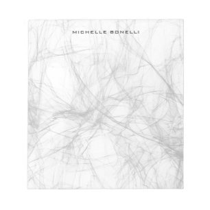 Bloc-note Professionnel Simple Minimaliste Gris Moderne