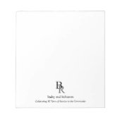 Bloc-note Professionnel Simple Votre Logo (Devant)