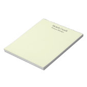 Bloc-note Professionnel Unique Classique Simple (Tourné)