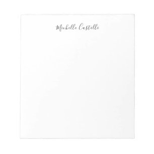 Bloc-note Professionnel Unique Classique Simple Écriture Man