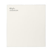 Bloc-note Professionnel - UNISEX (Devant)