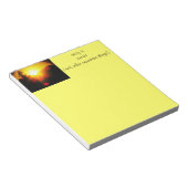 Bloc-note Profitez d'un coucher de soleil et d'autres choses (Incliné)