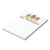 Bloc-note Programme de notes scolaires (Tourné)