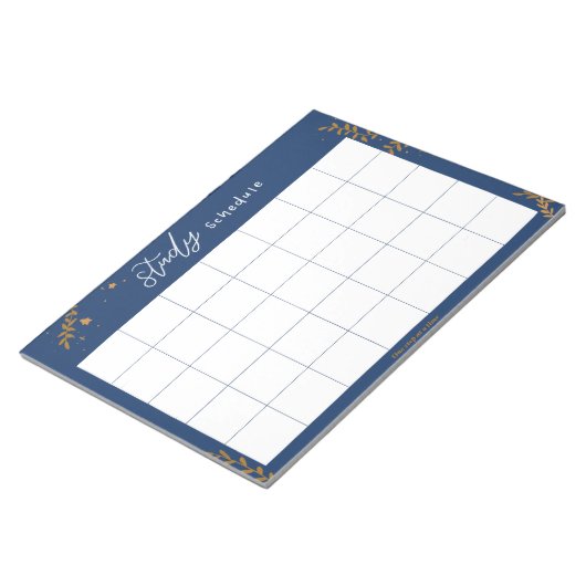 Bloc-note Programme d'études des élèves (Incliné)