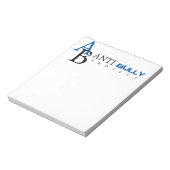 Bloc-note Projet anti-intimidation (Tourné)