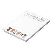 Bloc-note Promenade De Chien, Assis Pour Animaux, Embarqueme (Tourné)