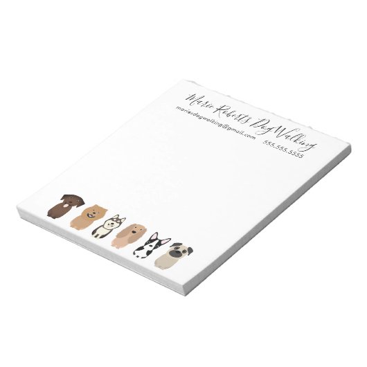 Bloc-note Promenade De Chien, Assis Pour Animaux, Embarqueme (Tourné)