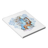 Bloc-note Promenade d'hiver (Incliné)