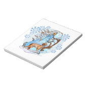 Bloc-note Promenade d'hiver (Tourné)