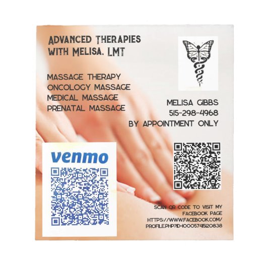 Bloc-note Promouvoir les thérapies avancées avec le Bloc-not (Devant)