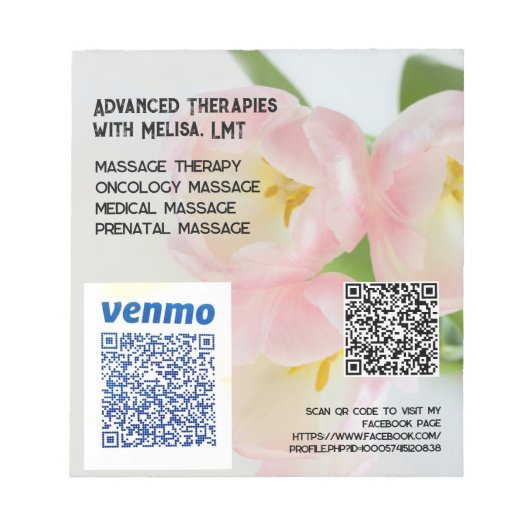 Bloc-note Promouvoir les thérapies avancées avec Melisa (Devant)