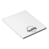 Bloc-note Promu À Daddy Est. 2024 I (Incliné)