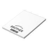Bloc-note Promu À Frère Est. 2023 II (Tourné)