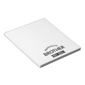 Bloc-note Promu À Frère Est. 2026 II (Incliné)