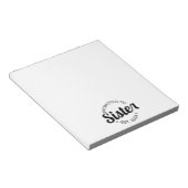 Bloc-note Promu À Soeur Est. 2024 I (Incliné)