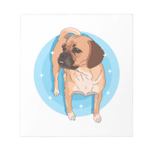 Bloc-note Propriétaire de chien Puggle Amateur de Puggles