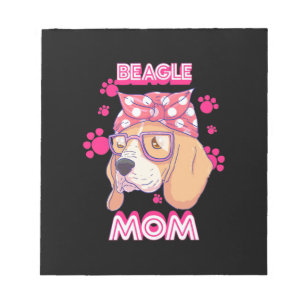 Bloc-note Proud Beagle Dog Mom