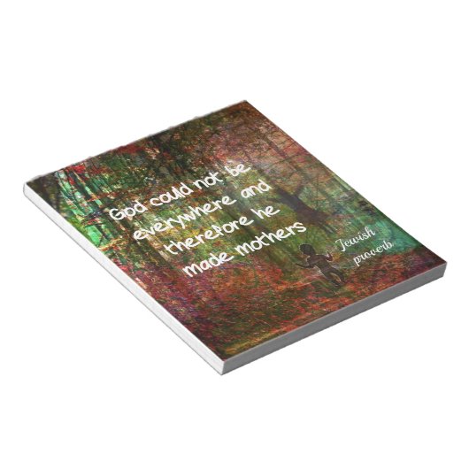 Bloc-note proverbe juif (Incliné)