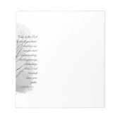 Bloc-note Proverbs 3:5-6 Trust in the Lord (Devant)