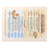 Bloc-note Psychoedukation Infoblatt Prokrastination (Devant)