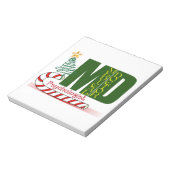 Bloc-note Psychologue MERRY CHRISTMAS (Tourné)