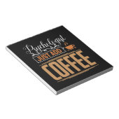Bloc-note Psychologue Scolaire Ajoute Juste Du Café (Incliné)
