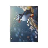 Bloc-note Puffin Oiseau sauvage Animal paisible (Tourné)
