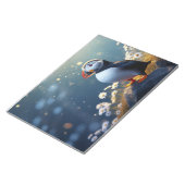 Bloc-note Puffin Oiseau sauvage Animal paisible (Incliné)
