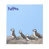 Bloc-note Puffins de l'Atlantique (Devant)
