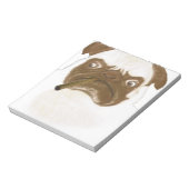 Bloc-note Puggy Grumpy personnalisée avec Cigar (Tourné)