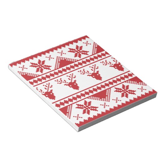 Bloc-note pull de noël (Incliné)