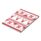 Bloc-note pull de noël (Tourné)
