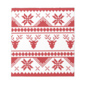 Bloc-note pull de noël (Devant)