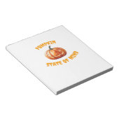 Bloc-note Pumpkin State of Mind - Halloween Oversized T-Shir (Incliné)