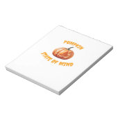 Bloc-note Pumpkin State of Mind - Halloween Oversized T-Shir (Tourné)